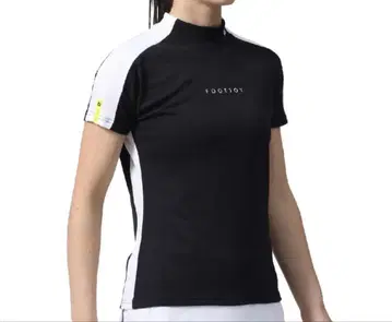 [ 새상품 ] FootJoy 여성용 모크넥 셔츠 블랙