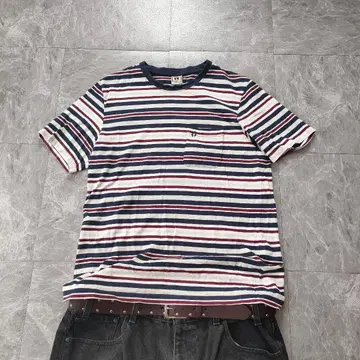행텐 보더 포켓 티셔츠 00s n