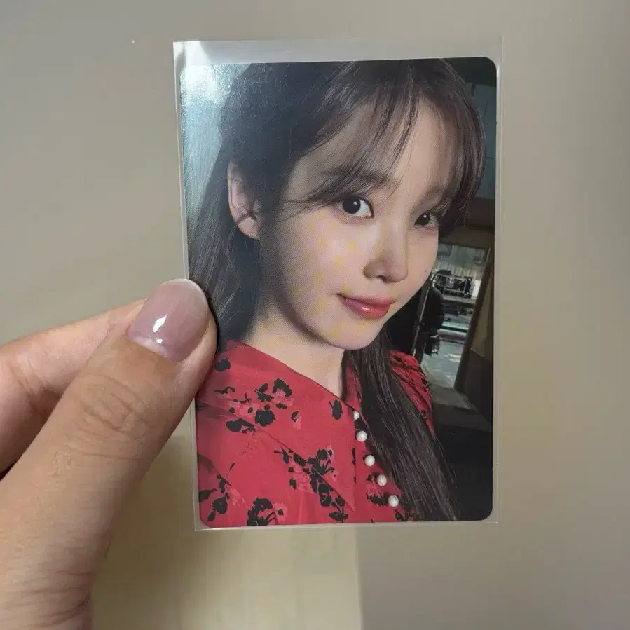 아이유 헐콘 포토카드