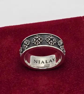 NIALAYA 실버 925 바주라 반지