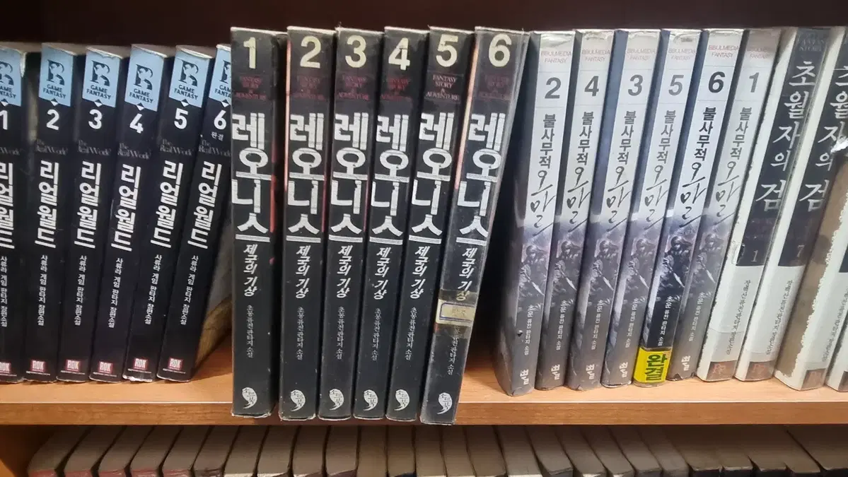 레오니스 제국의기상 1-6 완 초몽 퓨전판타지 소설