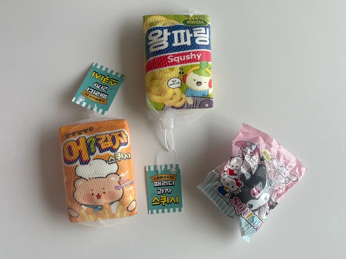 왕파링 스퀴시 / 어리다 스퀴시 / 산리오 스퀴시