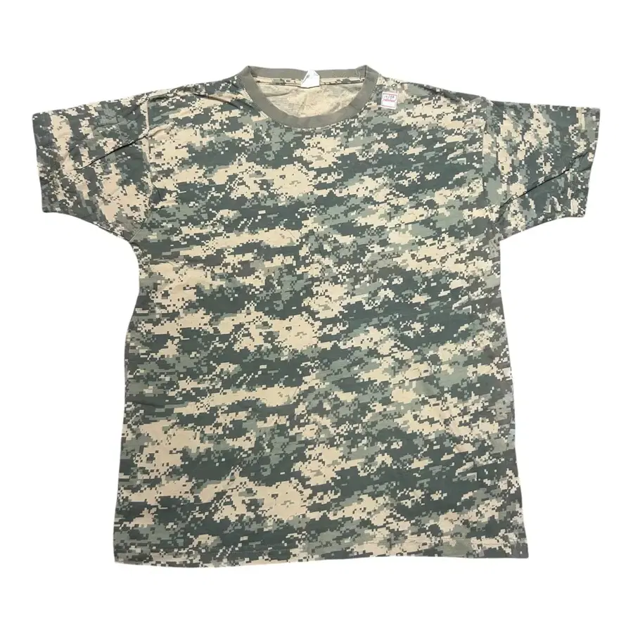 (바배) 미군 90s 오리지널 군납 카모 밀리터리 반팔티