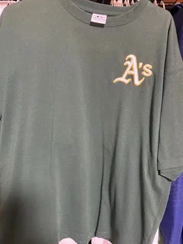 MLB 오클랜드 애슬레틱스 T셔츠 M사이즈