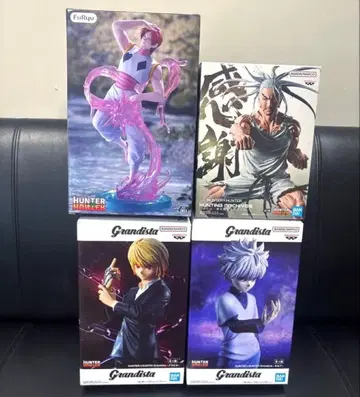 [ 즉시 구매 ] HUNTER x HUNTER 헌터헌터 피규어 4종 세트
