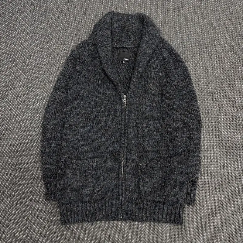 Wilfred Free 카라 니트 가디건 v5190