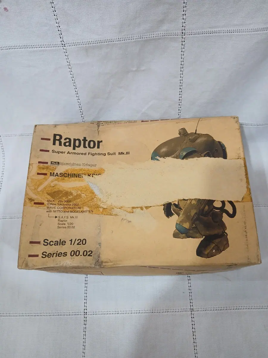 고전완구 랩터(Raptor) S.A.F.S. Mk.III' 조립식키트