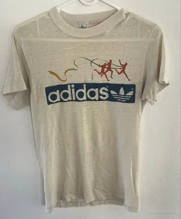 80s 아디다스 t셔츠 빈티지