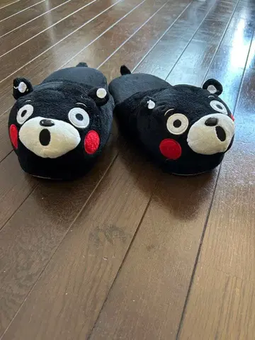쿠마몬 봉제 인형 슬리퍼 룸슈즈
