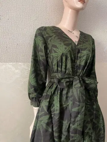기모노 리메이크 원피스 오시마 명주 순수 실크