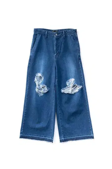 juha 24SS DAMAGE BAGGY DENIM