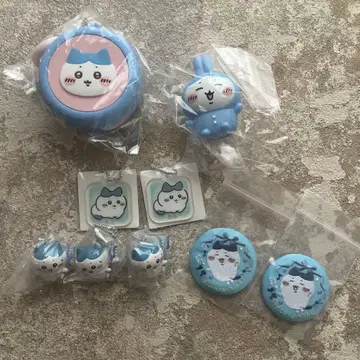 치이카와 (먼작귀) 하치와레 굿즈 파우치 키링 묶음 판매
