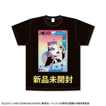 죠죠의 기묘한 모험 황금의 바람 CITY POP 티셔츠 XL 사이즈 새상품
