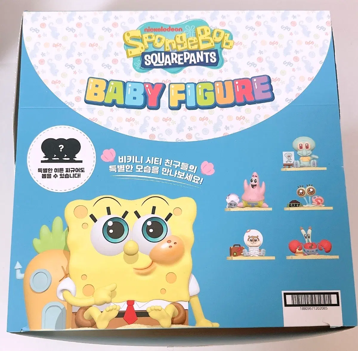 [정품] 스폰지밥 베이비 피규어 6종 일괄
