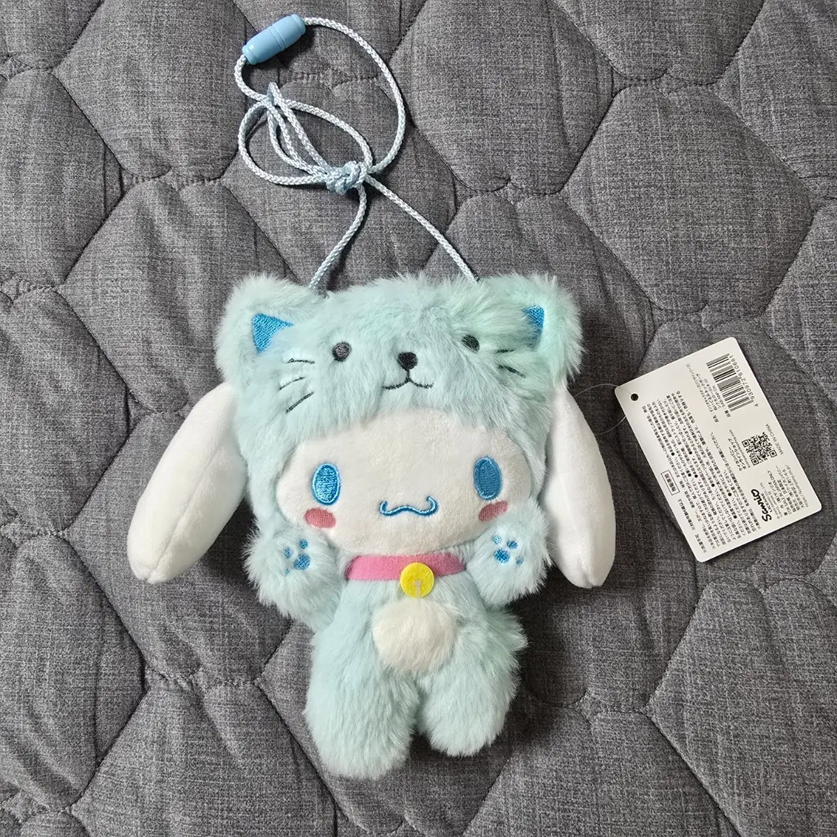 고양이 시나모롤 넥파우치