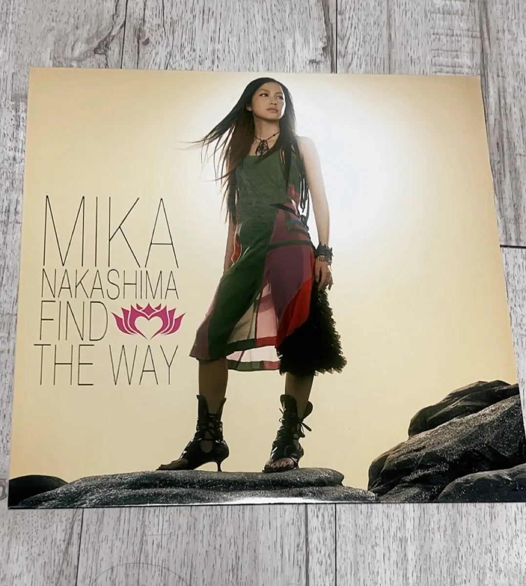 Mika Nakssima lp (나카시마 미카 ) 건담 ost lp