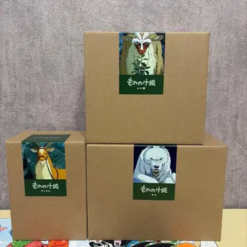 지브리 파크 시시가미 모로 야쿠루 피규어