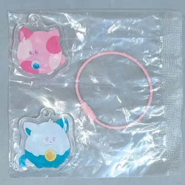 반다이 마법의 자매 루루토 릴리 와이어 아크릴 참 새와 팥