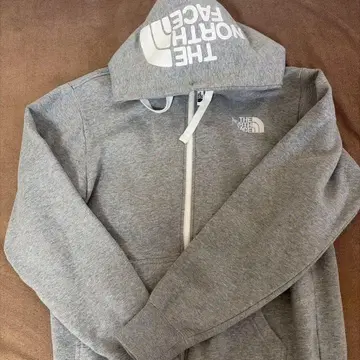 THE NORTH FACE NT12442 그레이 후드티