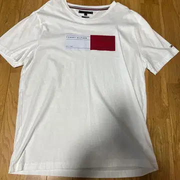 TOMMY HILFIGER 셔츠 화이트 XL 사이즈