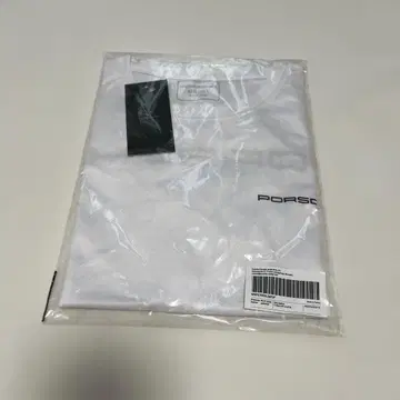 Porsche 화이트 T셔츠 EU XL / US L
