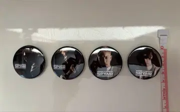 SPYAIR 캔뱃지 4종 세트
