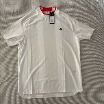 adidas 골프 남성용 반팔 셔츠 화이트