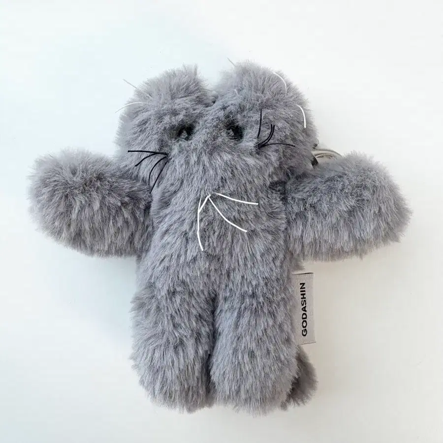 새상품 ; 고다신 인형 키링 그레이 회색