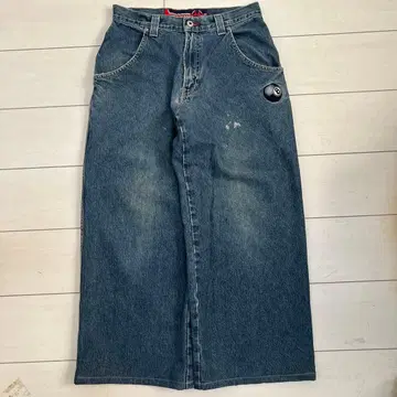 [극레어] JNCO 진코 데님 90s 자수 8볼
