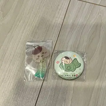 치이카와(먼작귀) 풍경이 되어버렸다 아크릴 참&캔뱃지 밤만쥬