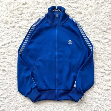 택 포함 새상품급 adidas 80s 구형 택 트레포일 트랙 자켓