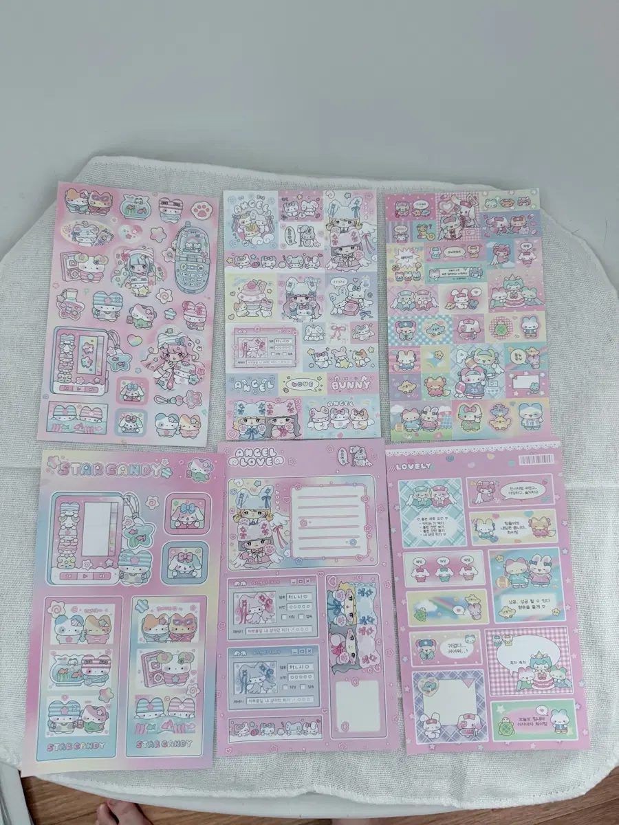 다꾸 스티커 세트판매
