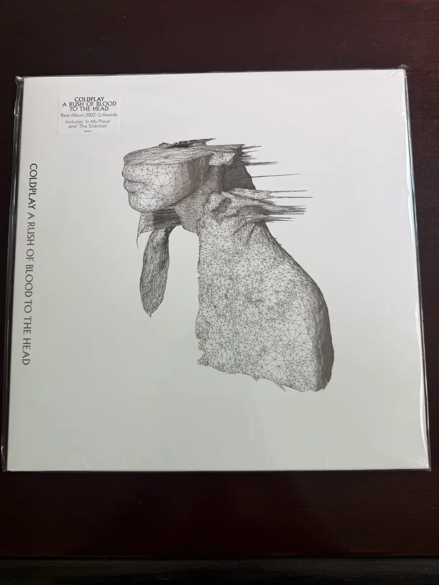 콜드플레이 2집 초판 A Rush of Blood to the Head의 LP 레코드