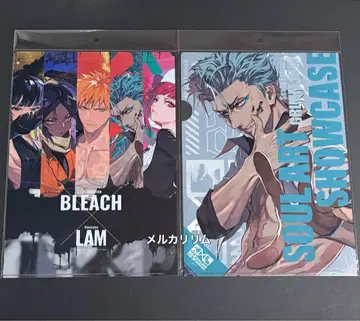 BLEACH LAM 콜라보 클리어 파일 그림죠 집합 2장 세트