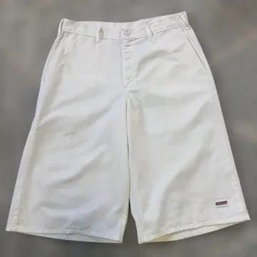 Dickies 하프 팬츠 워크 팬츠 화이트 33