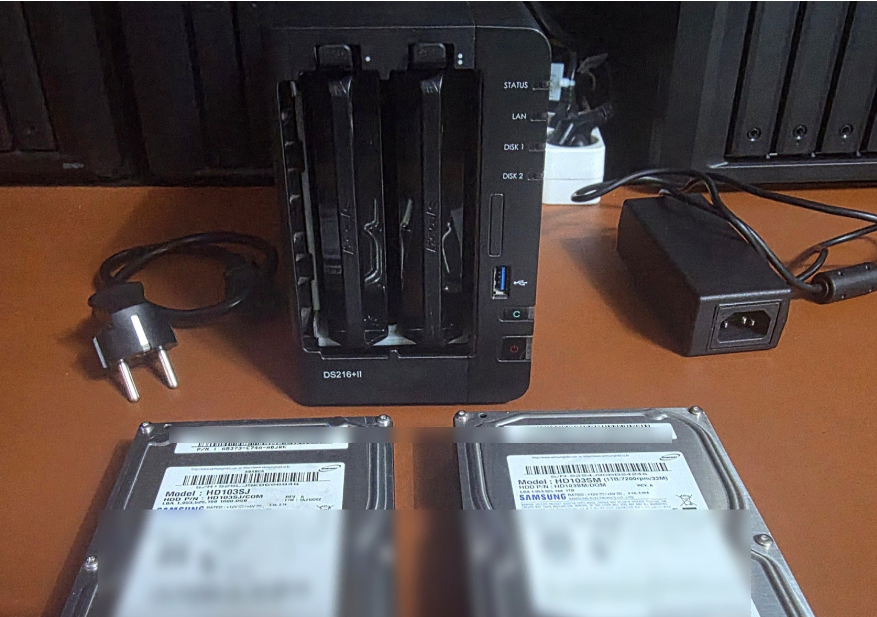 시놀로지 DS216+II + HDD 2TB