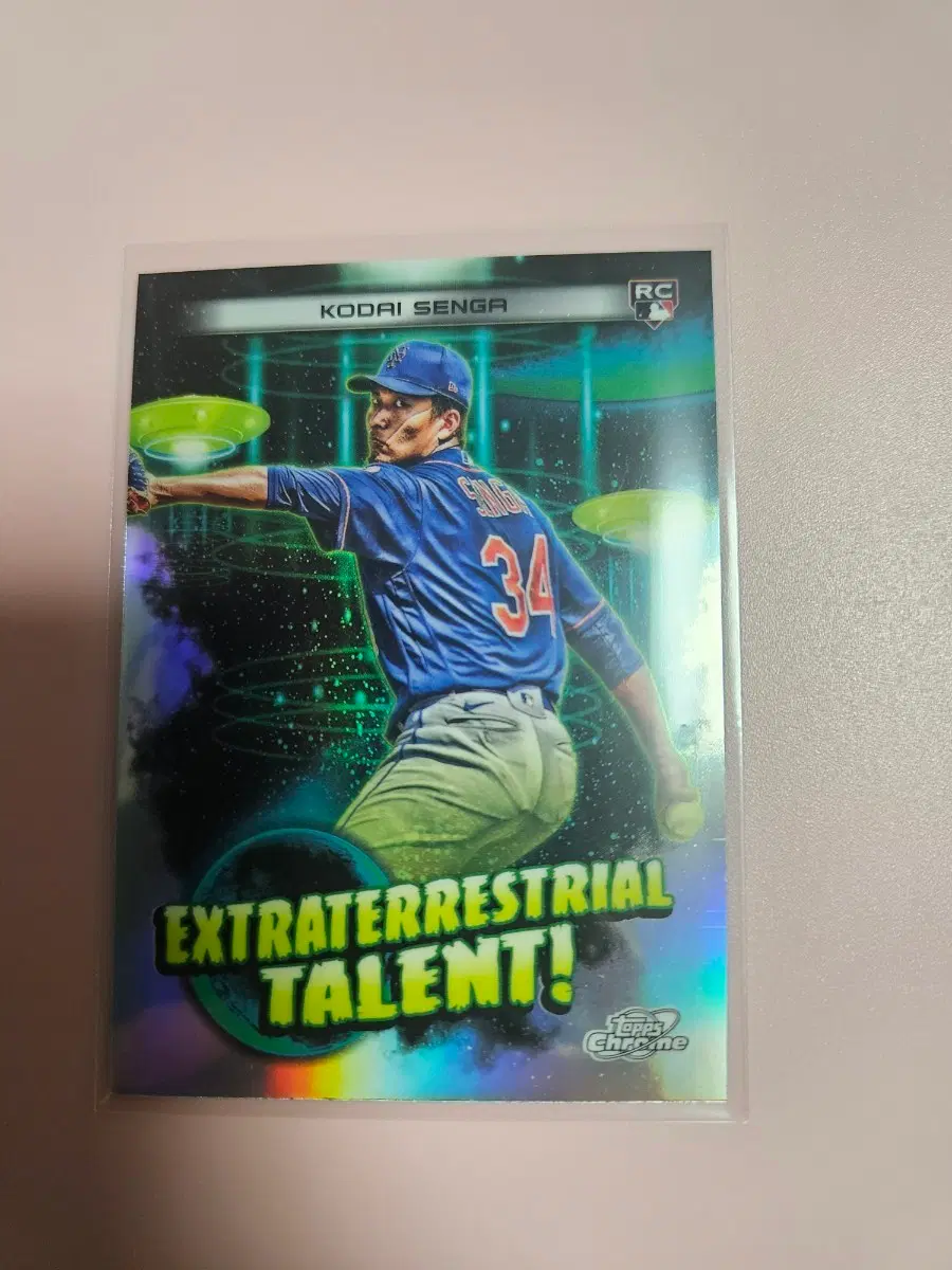 메츠 일본)고다이 센가 2023 Topps Cosmic Talent 루키