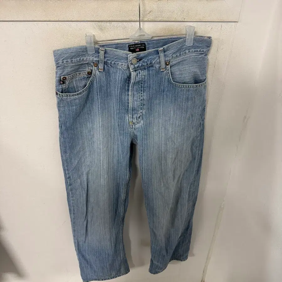 폴로 데님팬츠