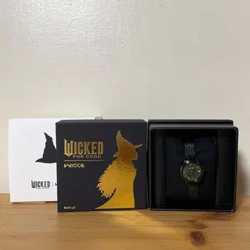 영화 위키드 영원의 약속 콜라보 손목시계 엘파바 시티즌 Wicca