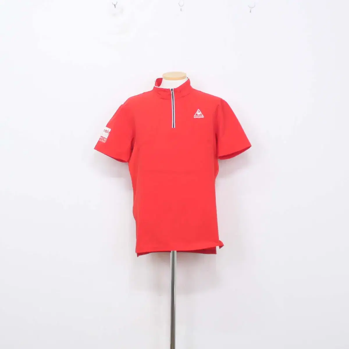 [정품] 르꼬끄 스포르티브(LE COQ SPORTIF) 남성 반집업 티셔츠 L사이즈 정인샵