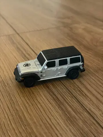 한정품 Jeep Wrangler 미니카 실버