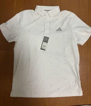 정가 9900엔 adidas 아디다스 골프웨어 반팔 피케 셔츠 L
