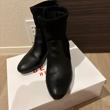 BEAMS 여성용 블랙 숏부츠