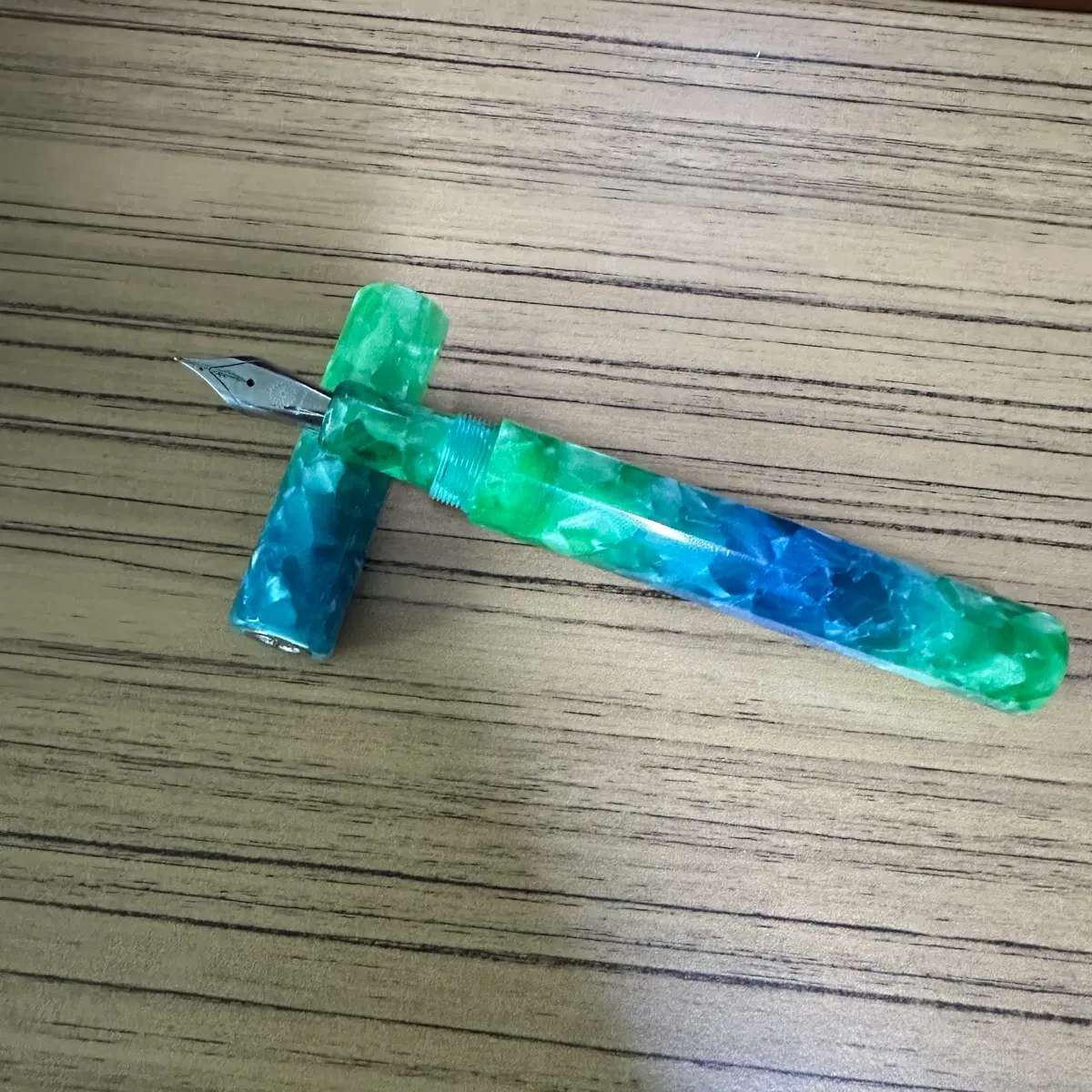 완처 wancher 칼레이도 만년필 f촉