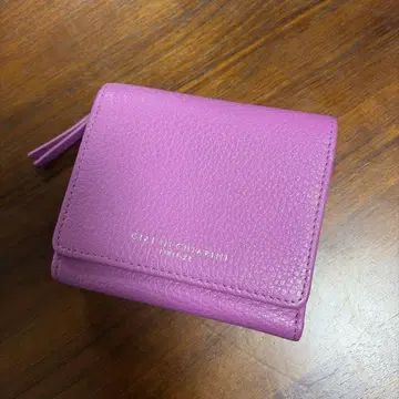 GIANNI CHIARINI 3단 폴더형 지갑 퍼플