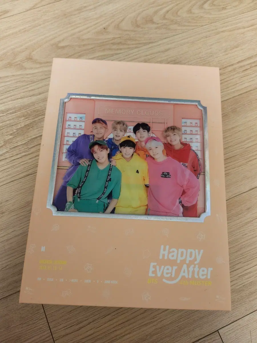 방탄소년단 BTS Happy Ever After 4th 머스터 DVD