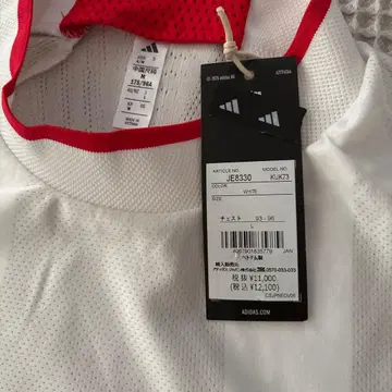 adidas 골프 남성용 셔츠 JE8330 화이트 L 사이즈