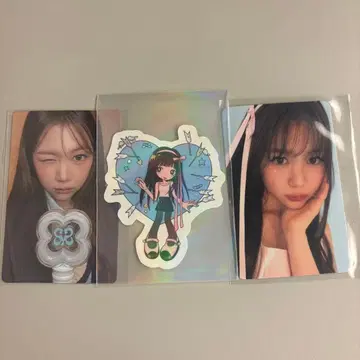 Hearts2Hearts 이예온: FOCUS 응원봉 트레이딩 카드 스티커