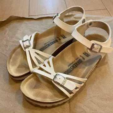 BIRKENSTOCK BALI 발리 샌들 화이트 38 24.5cm