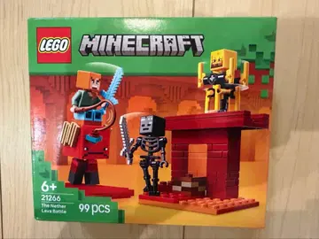 LEGO Minecraft 21266 네더 러버 배틀 99PCS